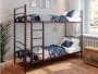 Кровать Хостел Duo 90х190 Коричневый_118175