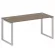 Стол письменный на О-образном м/к METAL SYSTEM БО.СП-4 Вяз/Серый_247014