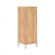 Стеллаж с дверью ДСП В421.6 L Дуб Бофорд_417616