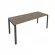 Стол письменный METAL SYSTEM Б.СП-5 Вяз/Антрацит_237392