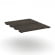 Двойной стол-приставка к двум опорным тумбам/шкафам CONCEPT CN.DSPR-006 Дуб Мали Черный_931726
