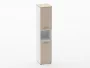 Шкаф 4 узкий закрытый, с нишей Deka 10.19.12Л Туя/Белый_91902