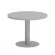 Стол журнальный круглый HOME OFFICE VR.SP-5-60.1G Серый/Серый металл_230073